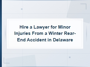 Should You Hire a Lawyer After a Minor Winter Accident?